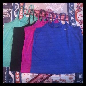 🏃‍♀️4 Nike Dri-Fit Exercise Tops